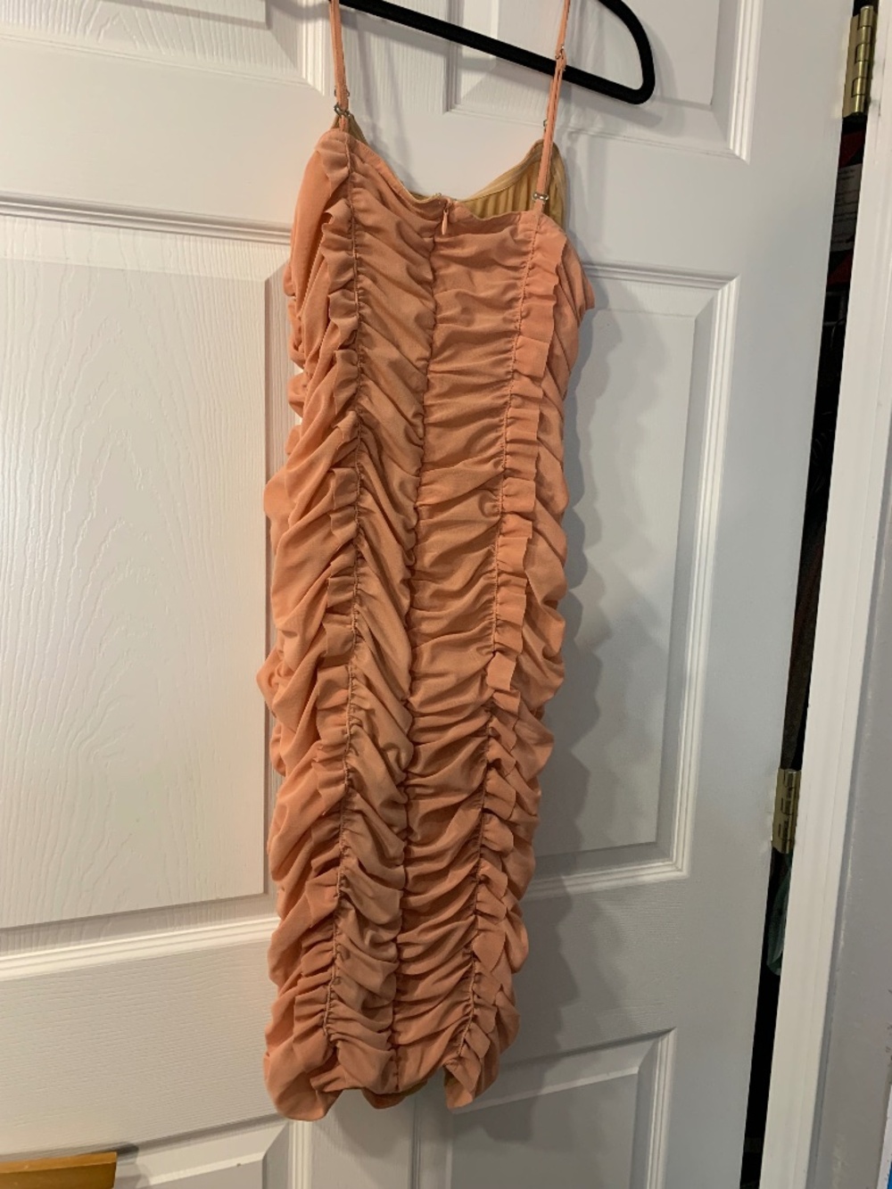 Elegant by Alice Peach party dress